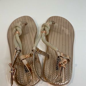 Michael Kors Holly Rope-trim Sandals